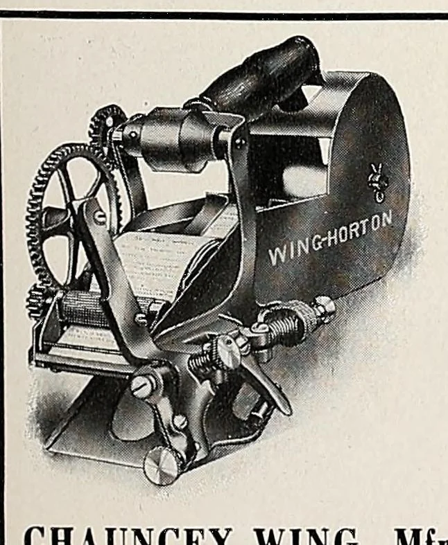 An illustration from The Inland printer, 1883, leaf 809