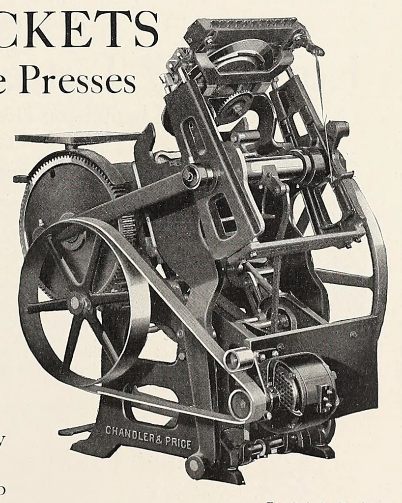An illustration from The Inland printer, 1883, leaf 729