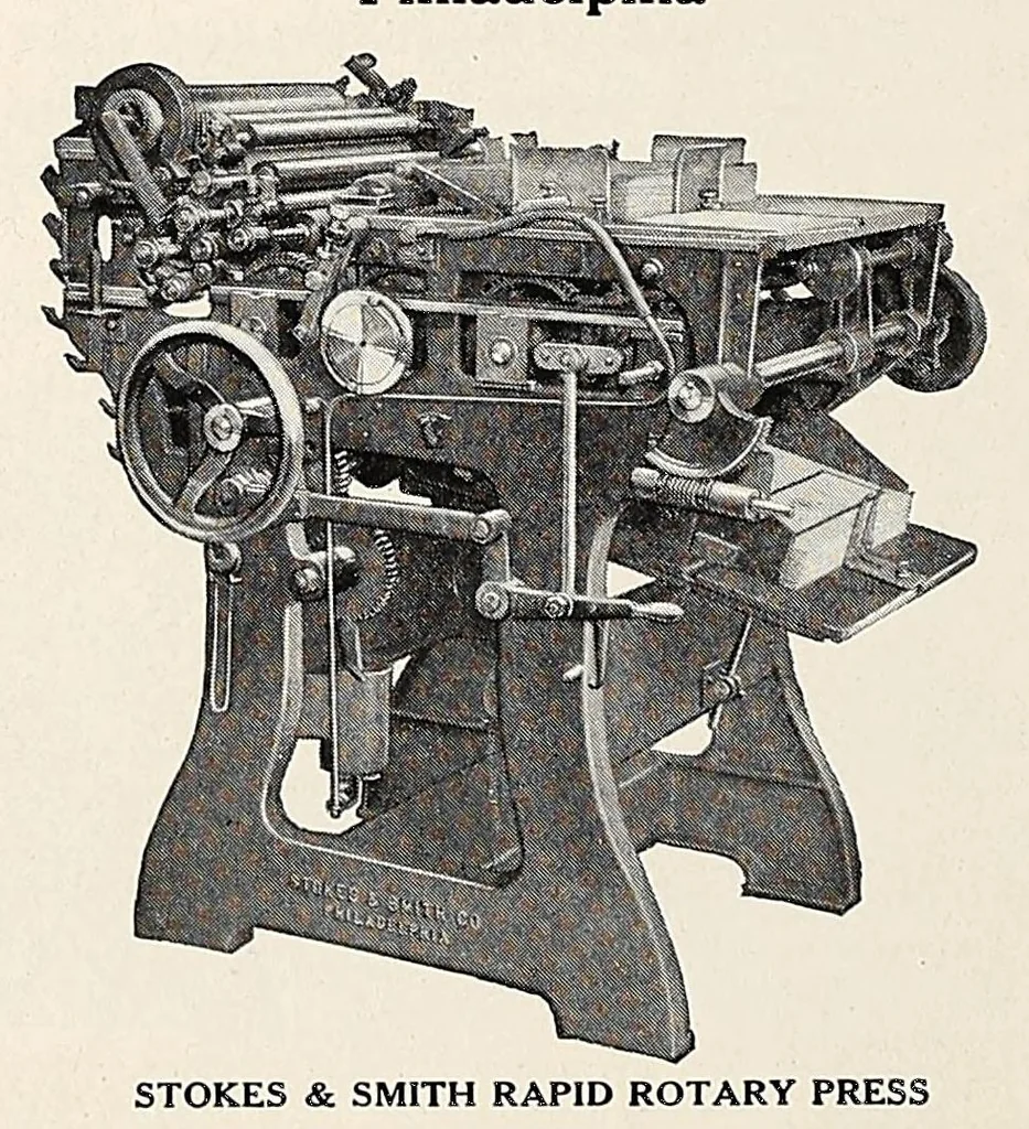 An illustration from The Inland printer, 1883, leaf 46