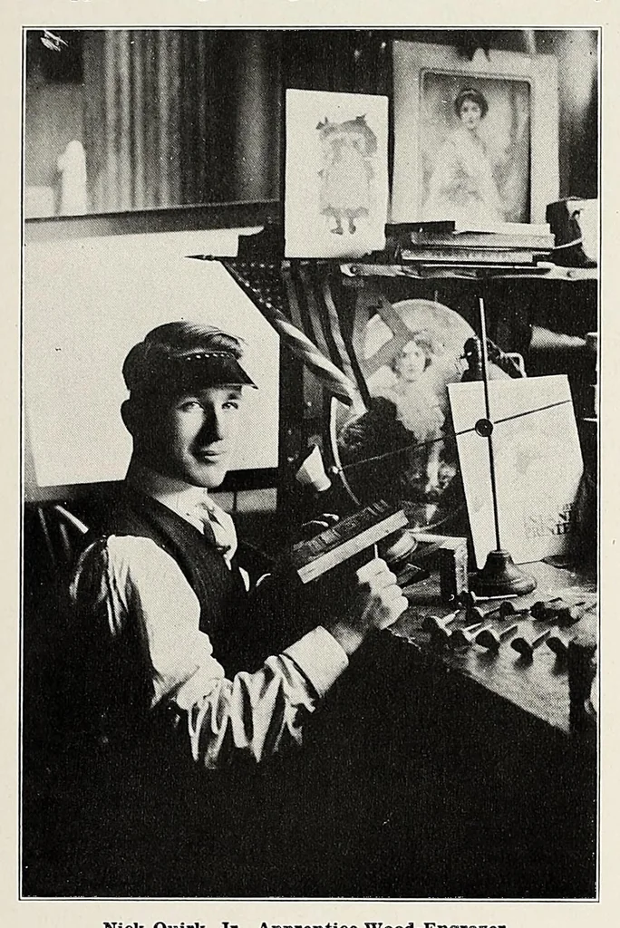 An illustration from The Inland printer, 1883, leaf 877