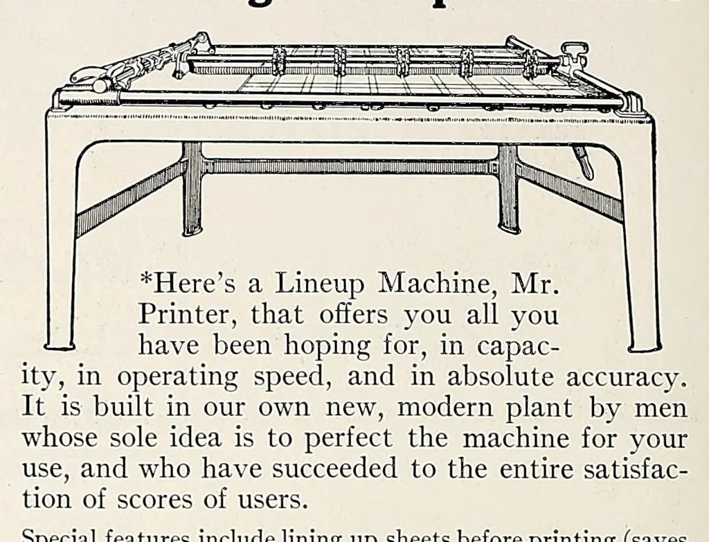 An illustration from The Inland printer, 1883, leaf 156