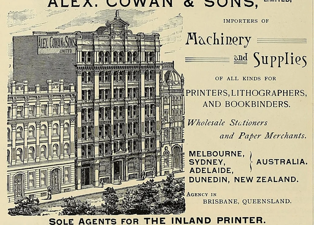 An illustration from The Inland printer, 1883, leaf 746