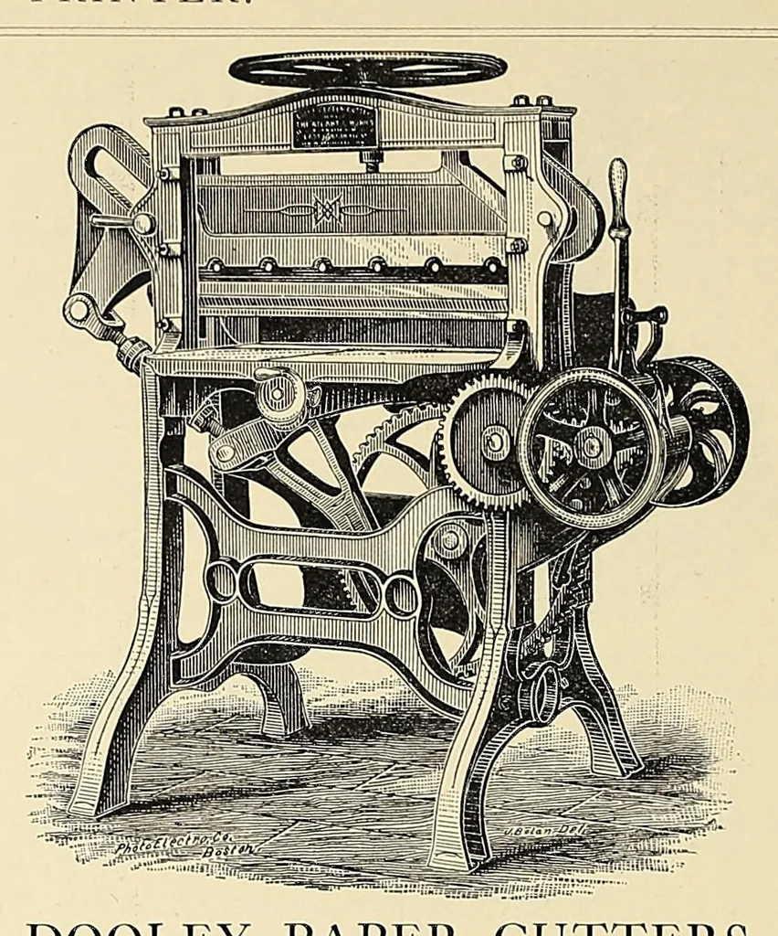 An illustration from The Inland printer, 1883, leaf 158
