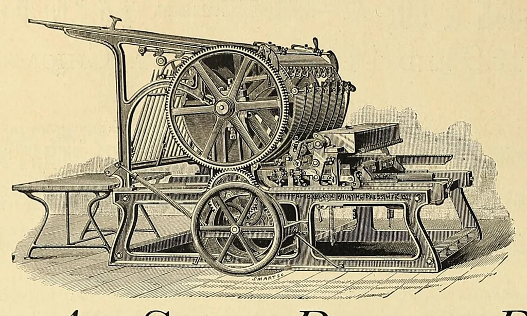 An illustration from The Inland printer, 1883, leaf 30