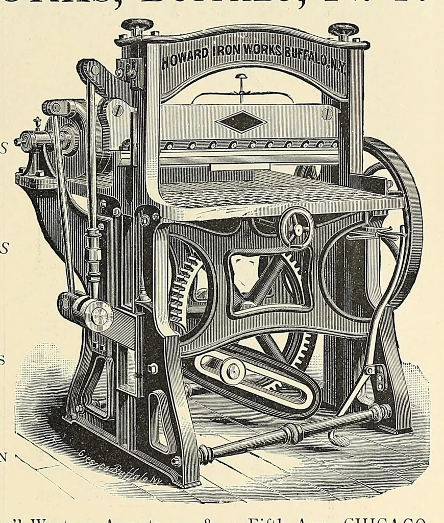 An illustration from The Inland printer, 1883, leaf 251