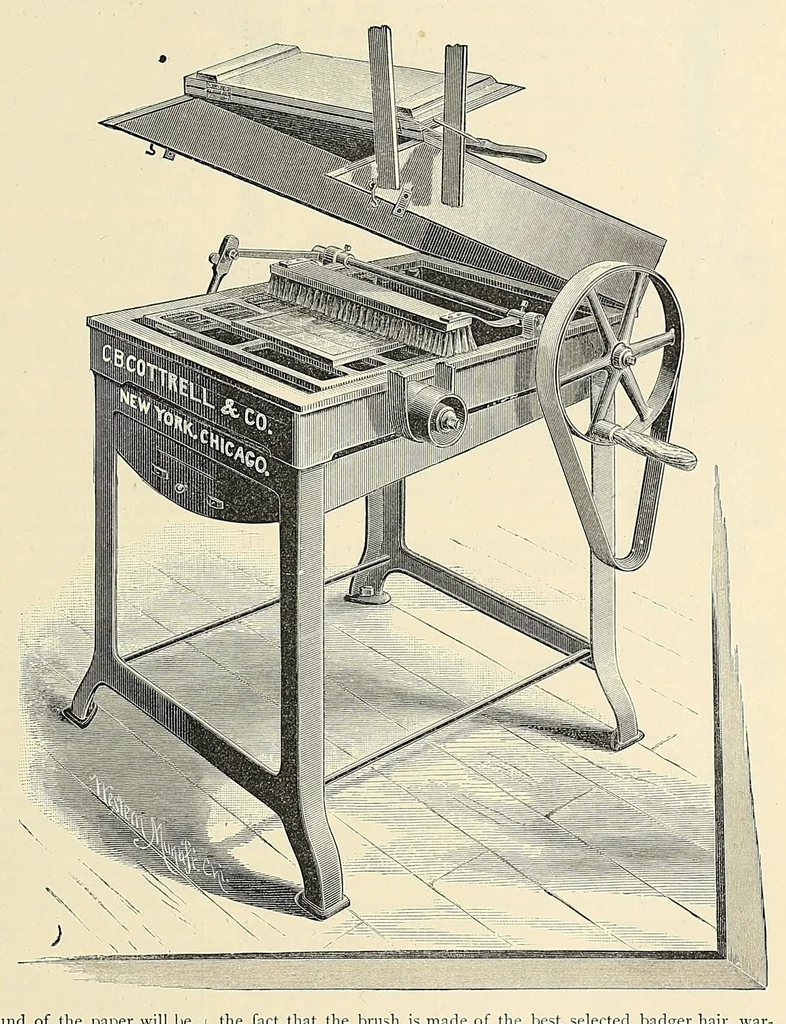 An illustration from The Inland printer, 1883, leaf 283