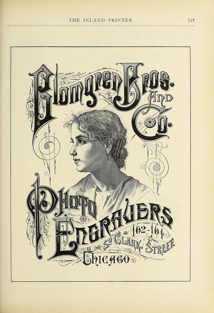 An illustration from The Inland printer, 1883, leaf 735
