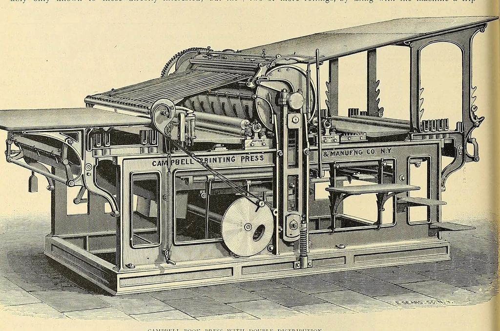 An illustration from The Inland printer, 1883, leaf 82