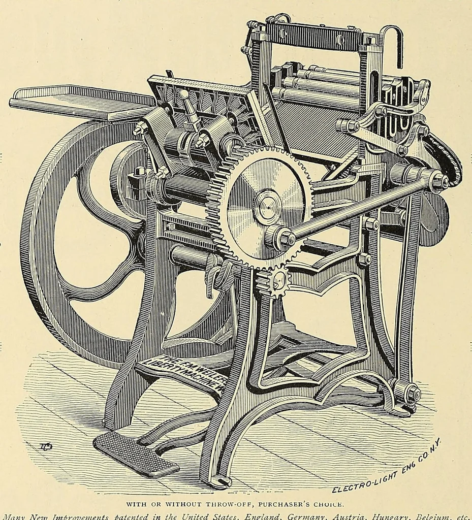 An illustration from The Inland printer, 1883, leaf 834