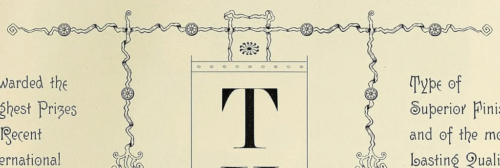 An illustration from The Inland printer, 1883, leaf 401
