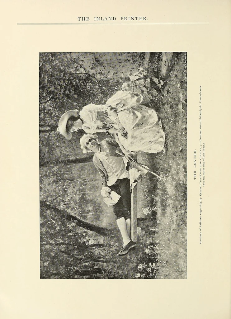 An illustration from The Inland printer, 1883, leaf 672
