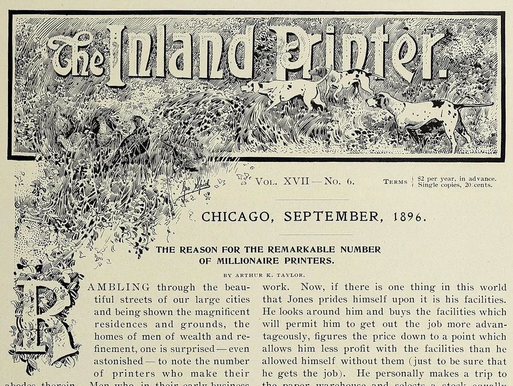 An illustration from The Inland printer, 1883, leaf 671