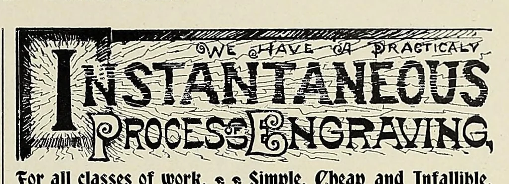 An illustration from The Inland printer, 1883, leaf 723