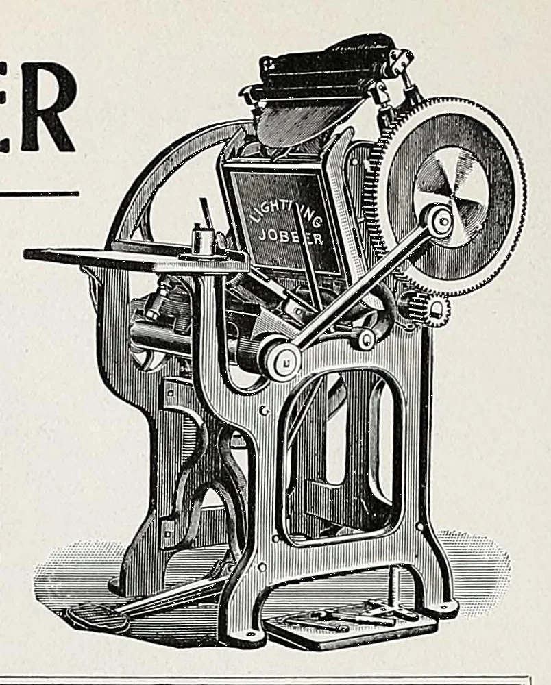 An illustration from The Inland printer, 1883, leaf 142