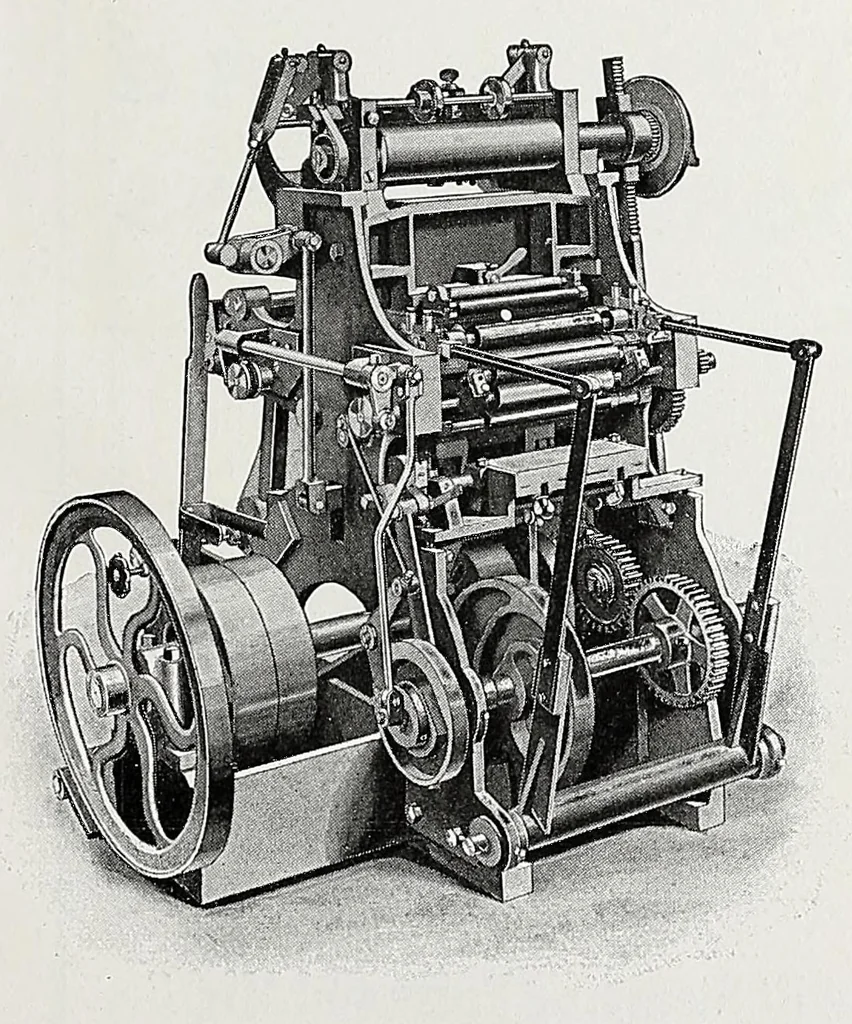 An illustration from The Inland printer, 1883, leaf 49