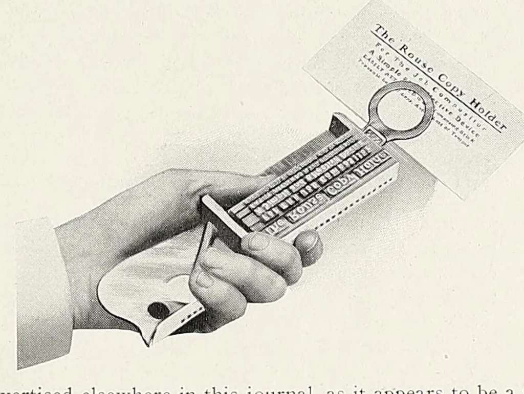 An illustration from The Inland printer, 1883, leaf 571