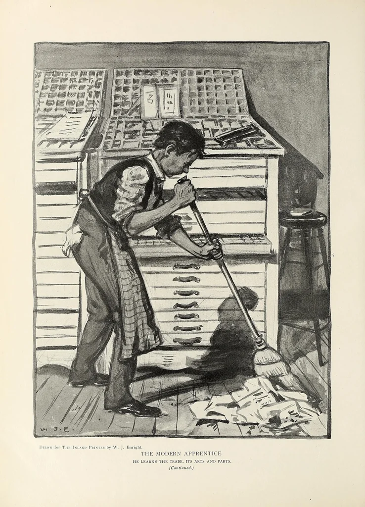 An illustration from The Inland printer, 1883, leaf 80