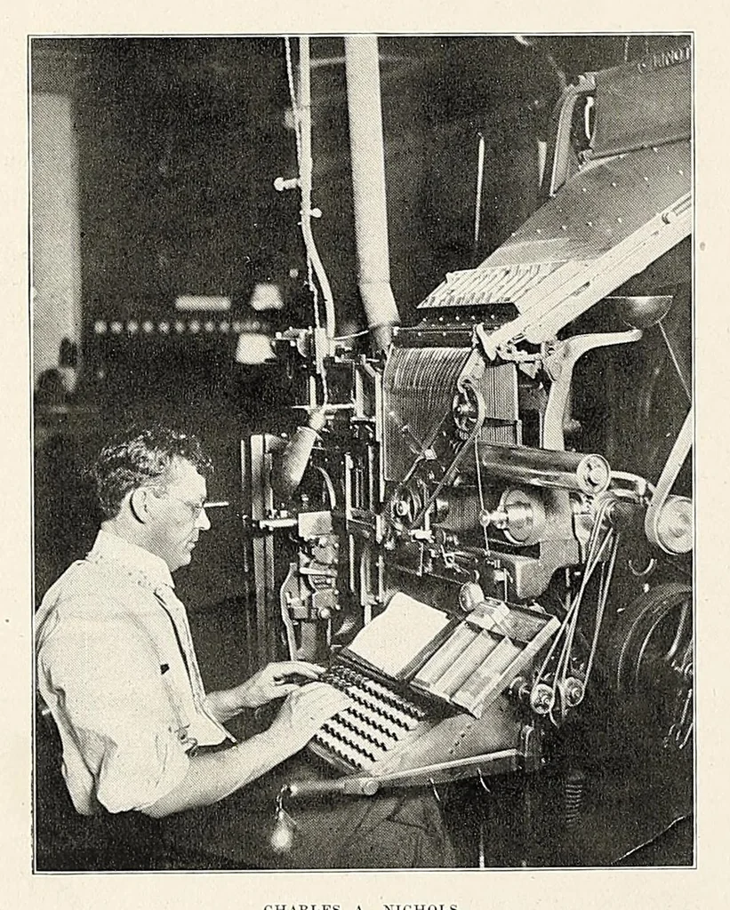 An illustration from The Inland printer, 1883, leaf 482