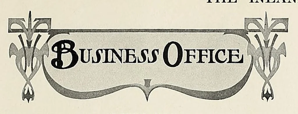 An illustration from The Inland printer, 1883, leaf 55