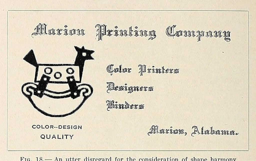 An illustration from The Inland printer, 1883, leaf 1010