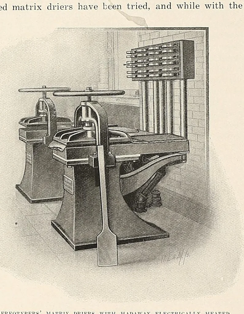 An illustration from The Inland printer, 1883, leaf 154
