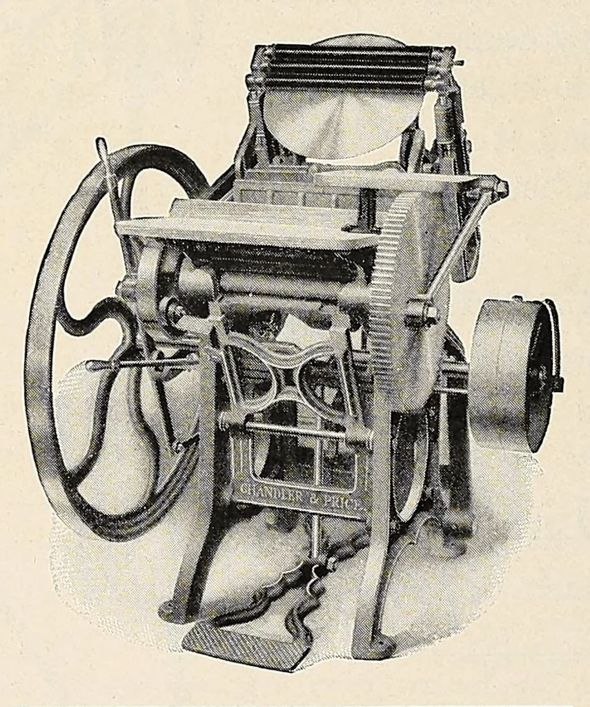 An illustration from The Inland printer, 1883, leaf 238