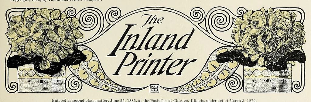 An illustration from The Inland printer, 1883, leaf 65