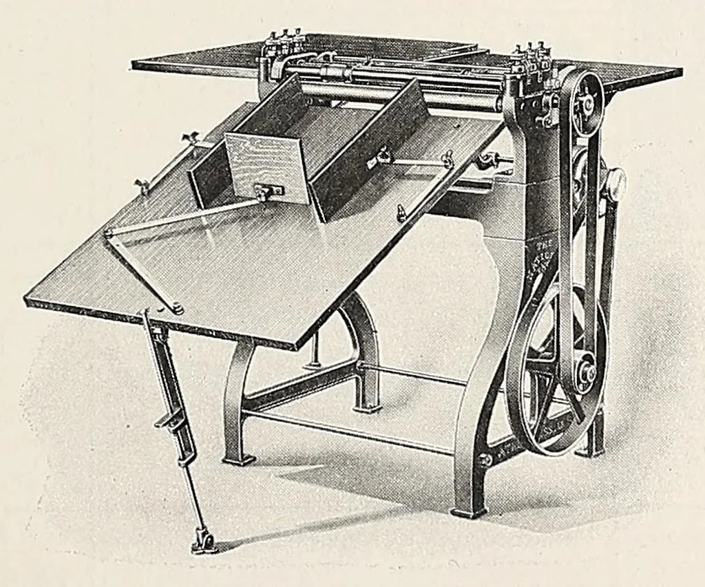An illustration from The Inland printer, 1883, leaf 907