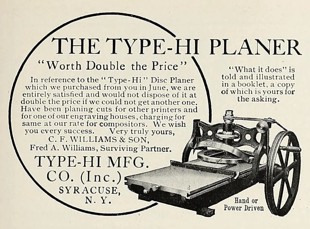 An illustration from The Inland printer, 1883, leaf 319