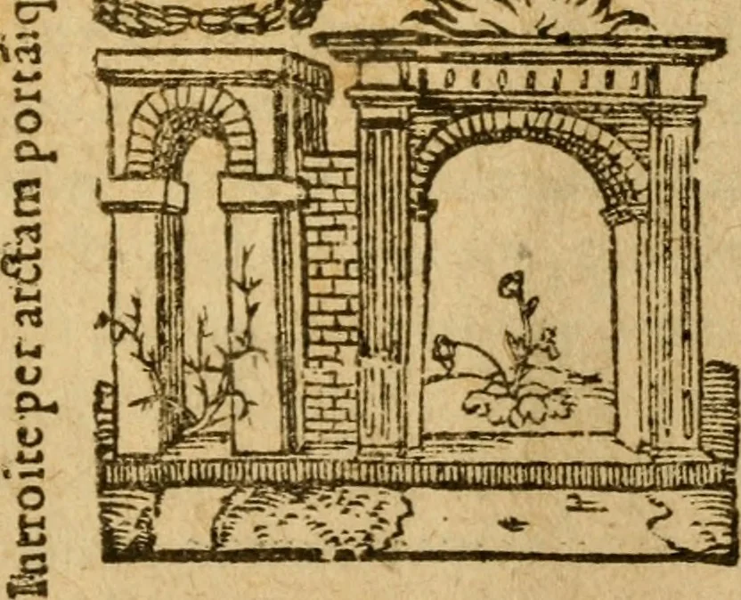 An illustration from In librum Iosue breuis commentarius, quem paulò ante mortem absoluit : addita sunt quaedam de eiusdem morbo & obitu, 1564, leaf 4