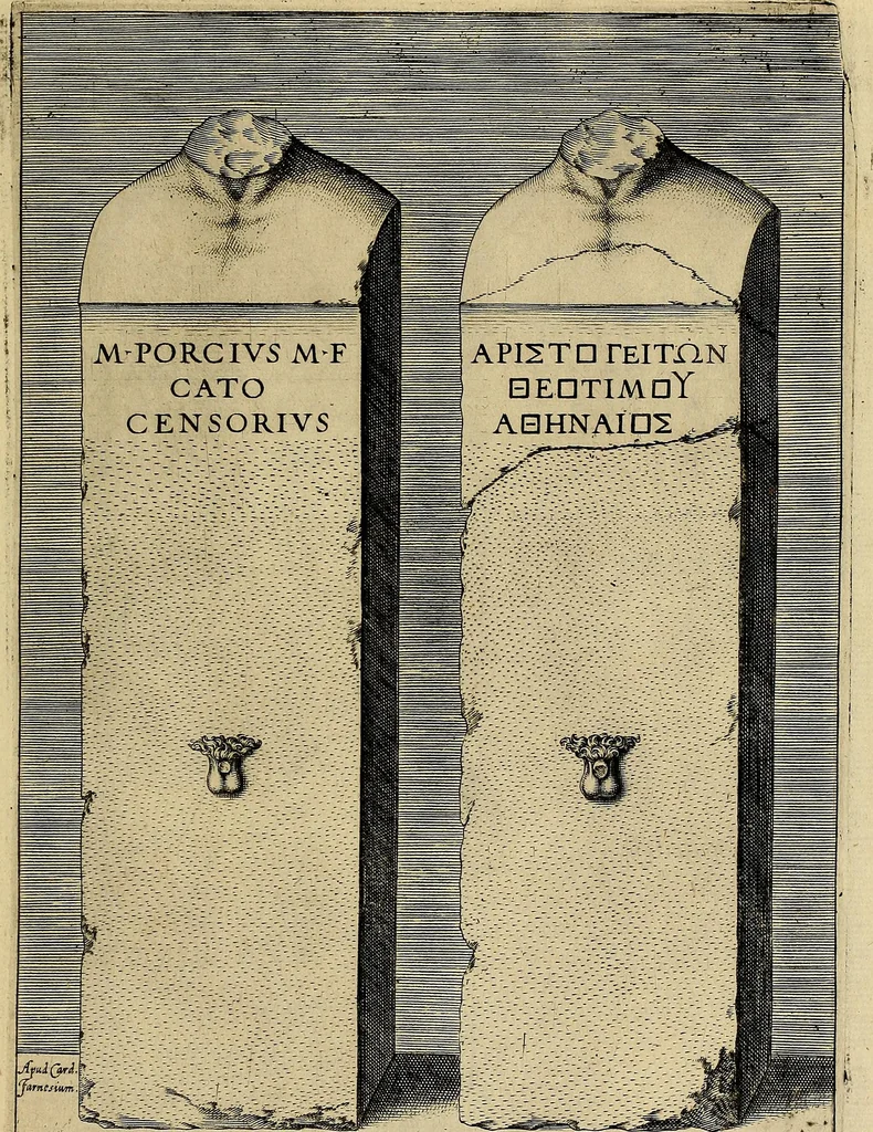 An illustration from Inlvstrivm viror vt extant in vrbe expressi vvltvs, 1569, leaf 46