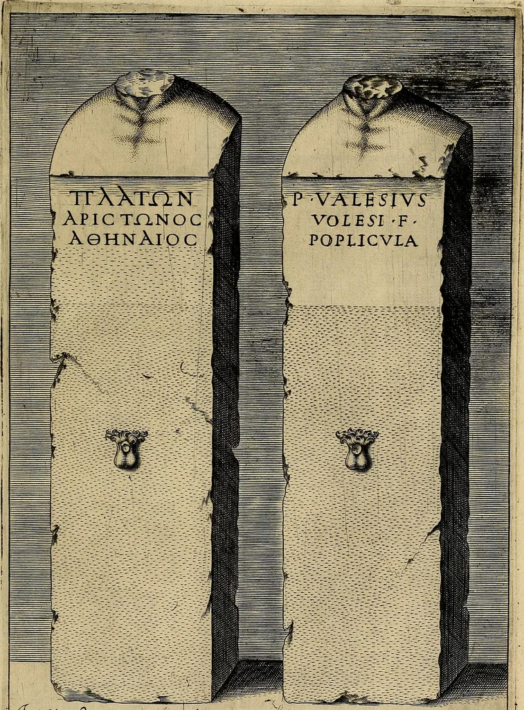 An illustration from Inlvstrivm viror vt extant in vrbe expressi vvltvs, 1569, leaf 48