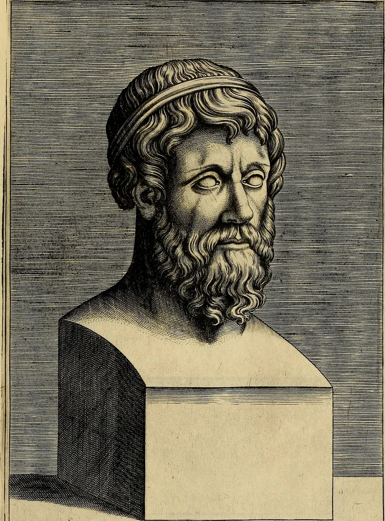 An illustration from Inlvstrivm viror vt extant in vrbe expressi vvltvs, 1569, leaf 60
