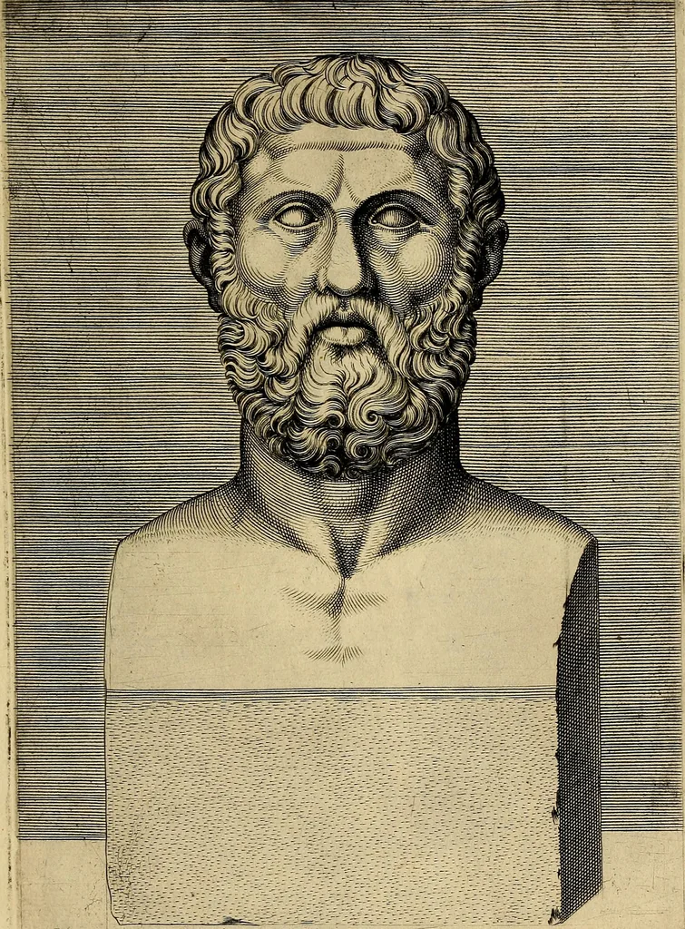An illustration from Inlvstrivm viror vt extant in vrbe expressi vvltvs, 1569, leaf 74