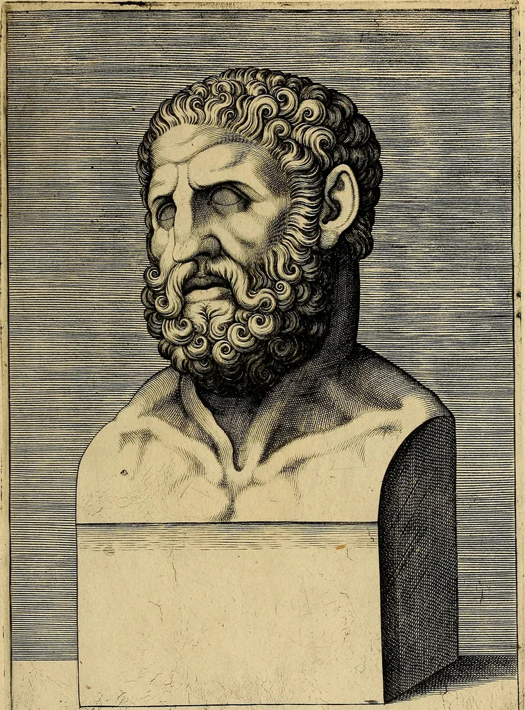 An illustration from Inlvstrivm viror vt extant in vrbe expressi vvltvs, 1569, leaf 84