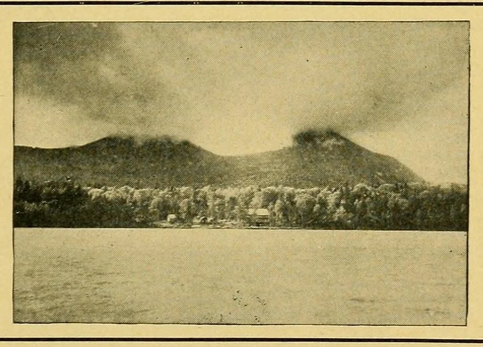 An illustration from In the Maine woods, 1905, leaf 175