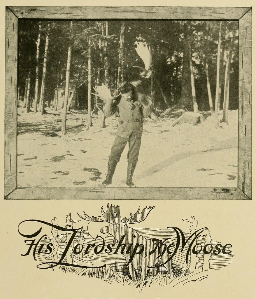 An illustration from In the Maine woods, 1907, leaf 79