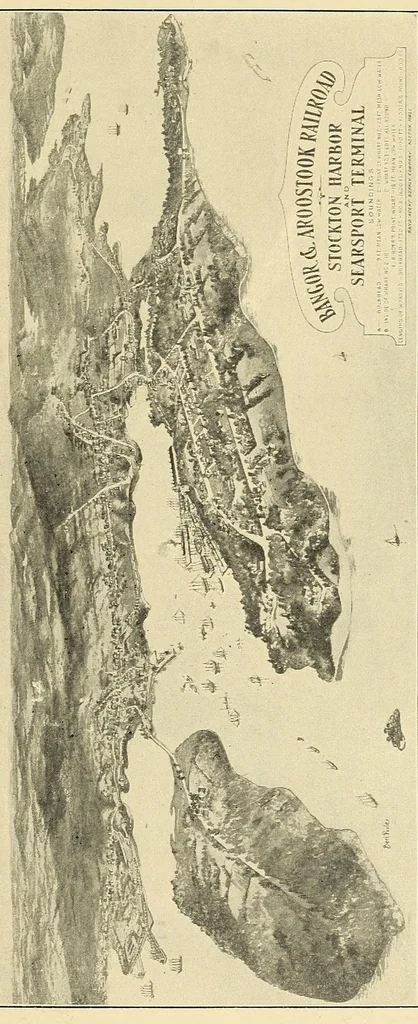An illustration from In the Maine woods, 1909, leaf 155