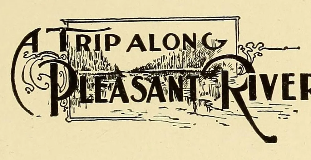 An illustration from In the Maine woods, 1909, leaf 71