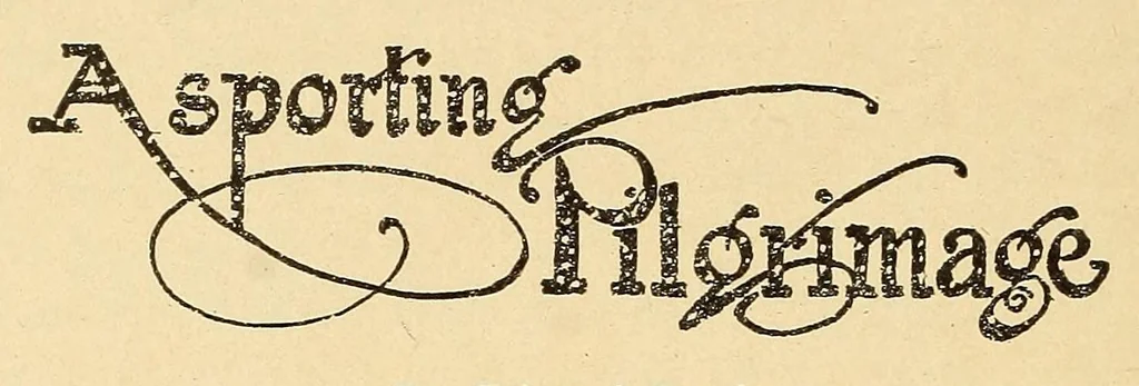 An illustration from In the Maine woods, 1910, leaf 104