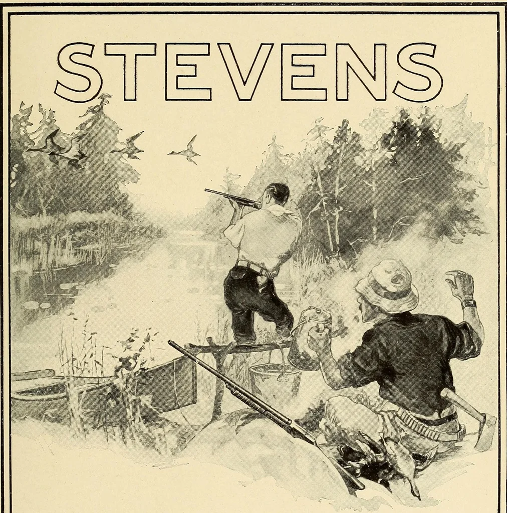 An illustration from In the Maine woods, 1910, leaf 185