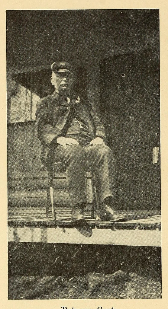 An illustration from In the Maine woods, 1910, leaf 76