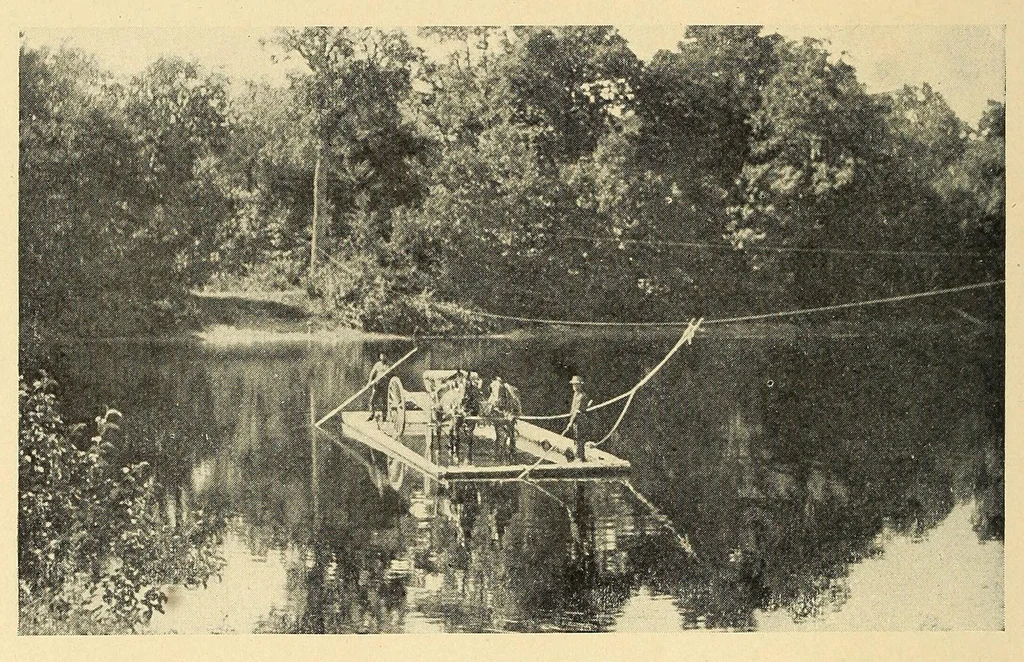 An illustration from In the Maine woods, 1910, leaf 92