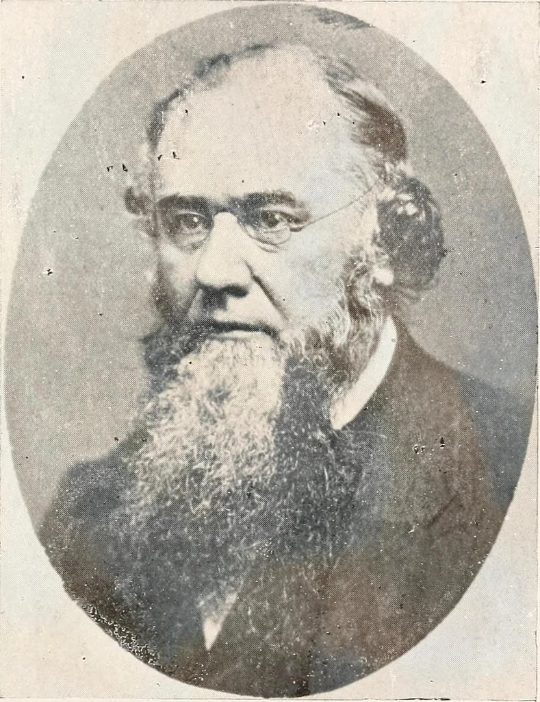 An illustration from In memoriam, Edwin McMasters Stanton, his life and work : with account of dedication of bronze statue in his native city, 1911, leaf 332