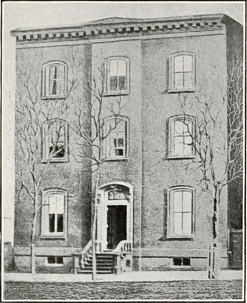 An illustration from In memoriam, Edwin McMasters Stanton, his life and work : with account of dedication of bronze statue in his native city, 1911, leaf 354