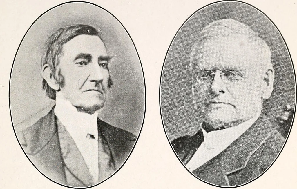 An illustration from In memoriam, Edwin McMasters Stanton, his life and work : with account of dedication of bronze statue in his native city, 1911, leaf 38