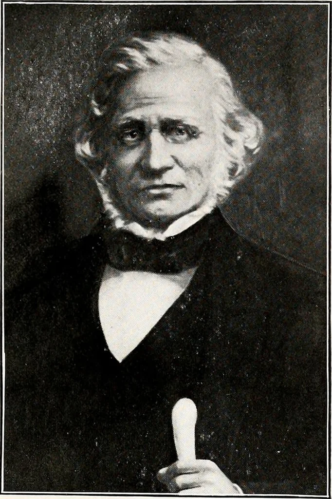 An illustration from In memoriam, Edwin McMasters Stanton, his life and work : with account of dedication of bronze statue in his native city, 1911, leaf 396