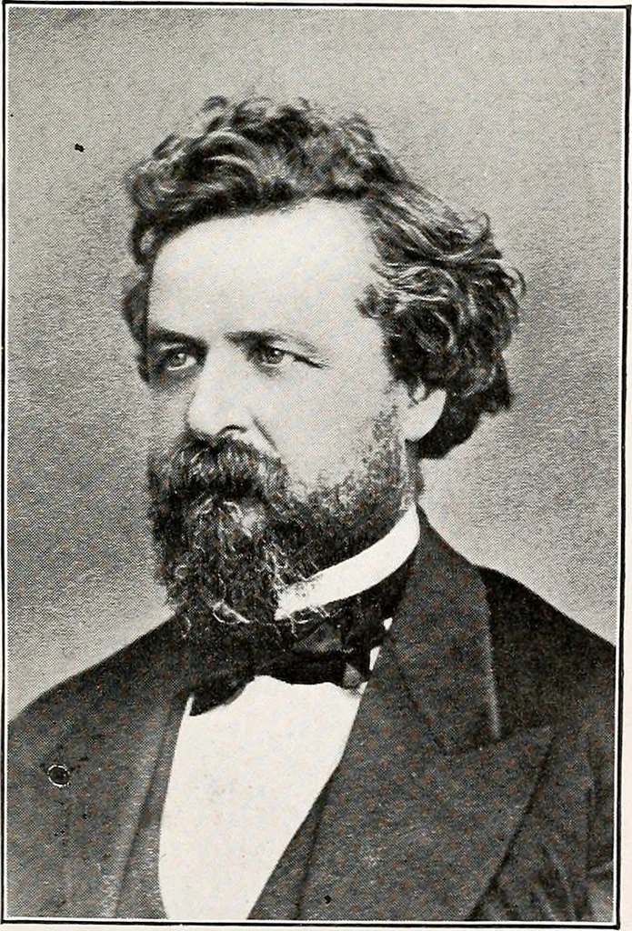 An illustration from In memoriam, Edwin McMasters Stanton, his life and work : with account of dedication of bronze statue in his native city, 1911, leaf 396