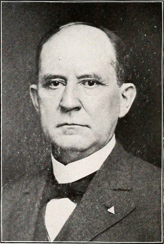 An illustration from In memoriam, Edwin McMasters Stanton, his life and work : with account of dedication of bronze statue in his native city, 1911, leaf 396