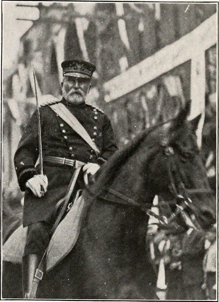 An illustration from In memoriam, Edwin McMasters Stanton, his life and work : with account of dedication of bronze statue in his native city, 1911, leaf 410